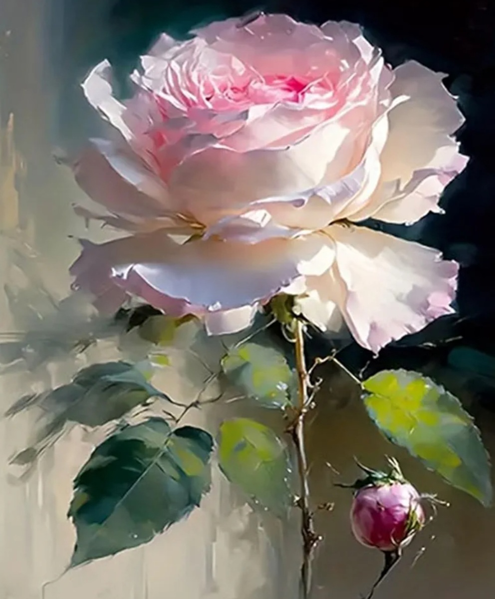 Rose Study No. 1
