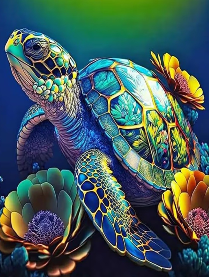 Turtle in Bloom